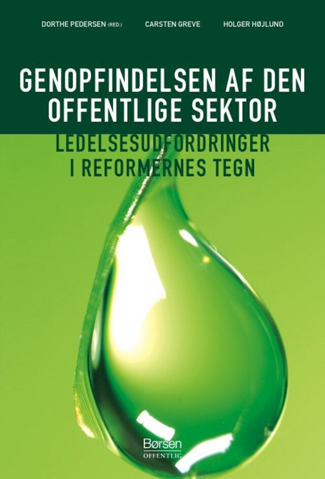 Book cover for Genopfindelsen af den offentlige sektor