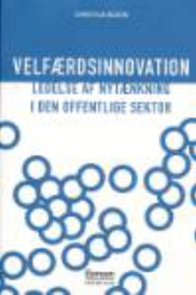 Book cover for Velfærdsinnovation