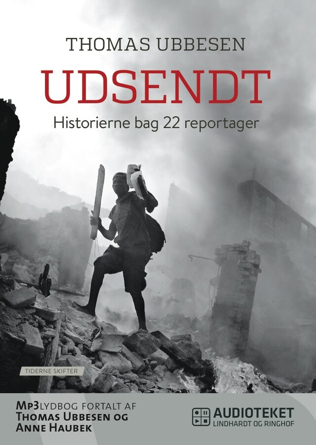 Buchcover für Udsendt - Historierne bag 22 reportager