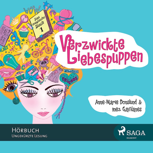 Copertina del libro per Das magische Buch, Folge 1: Verzwickte Liebespuppen (Ungekürzt)