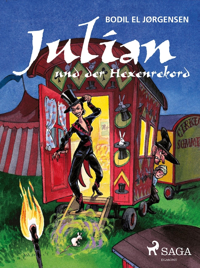 Book cover for Julian und der Hexenrekord