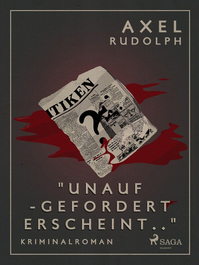 Book cover for Unaufgefordert erscheint