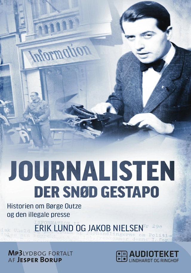 Buchcover für Journalisten der snød Gestapo