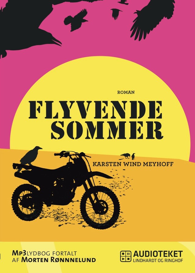 Book cover for Flyvende sommer