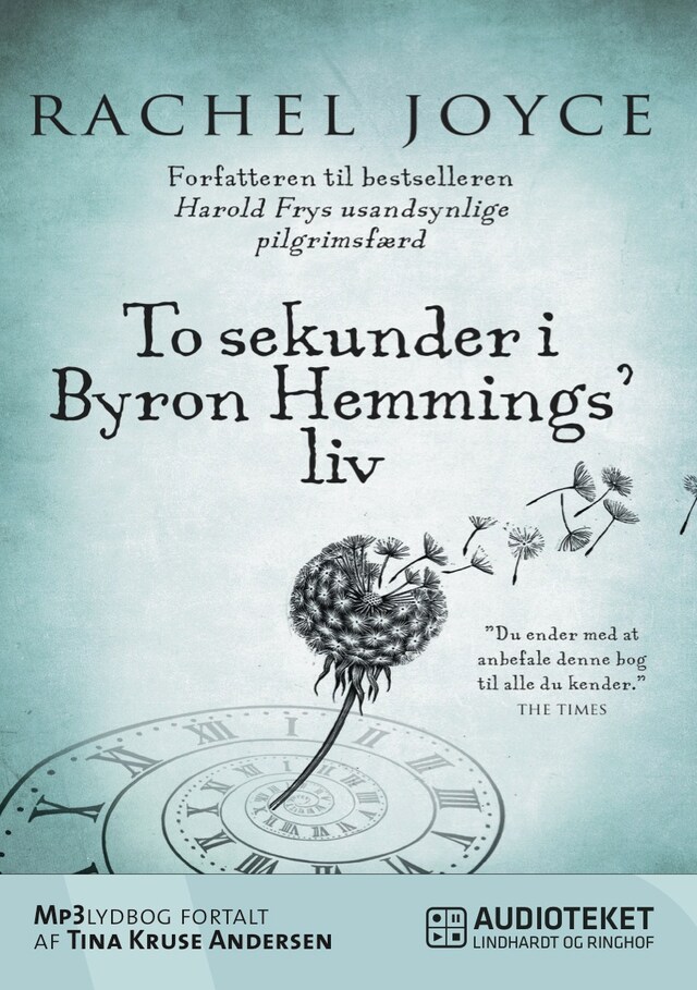 Bogomslag for To sekunder i Byron Hemmings' liv