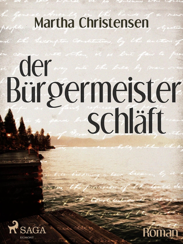 Book cover for Der Bürgermeister schläft
