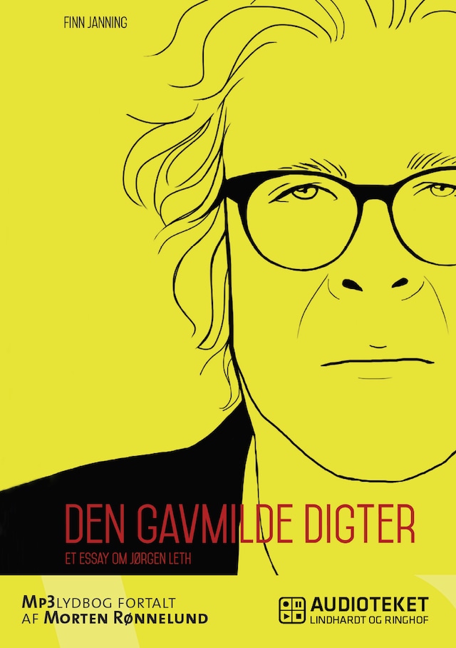 Book cover for Den gavmilde digter - et essay om Jørgen Leth