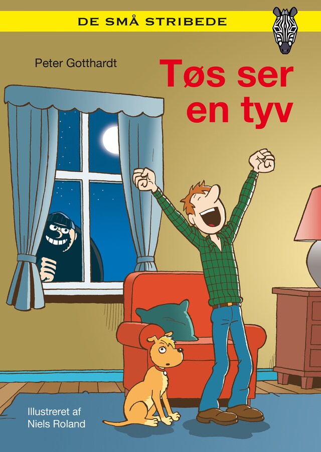 Bogomslag for Tøs ser en tyv