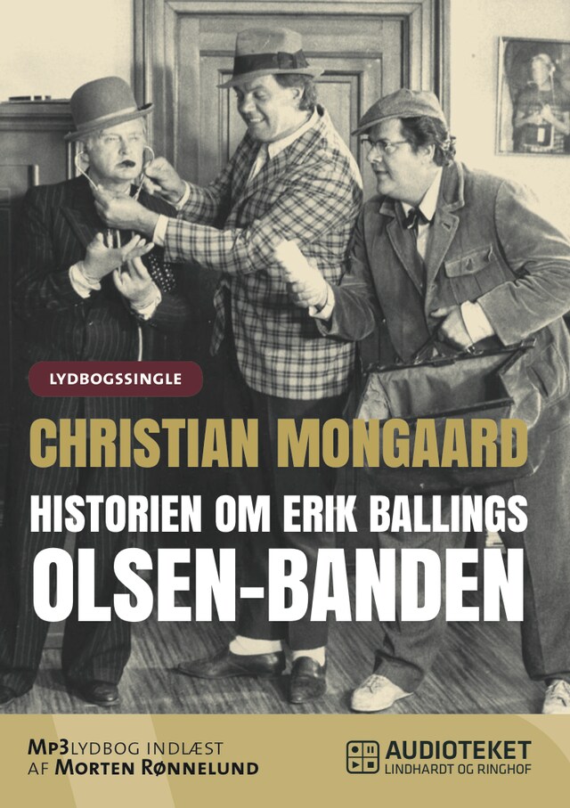 Bogomslag for Historien om Erik Ballings Olsen-Banden