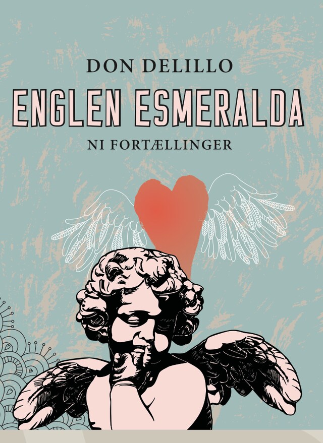 Portada de libro para Englen Esmeralda. Ni fortællinger