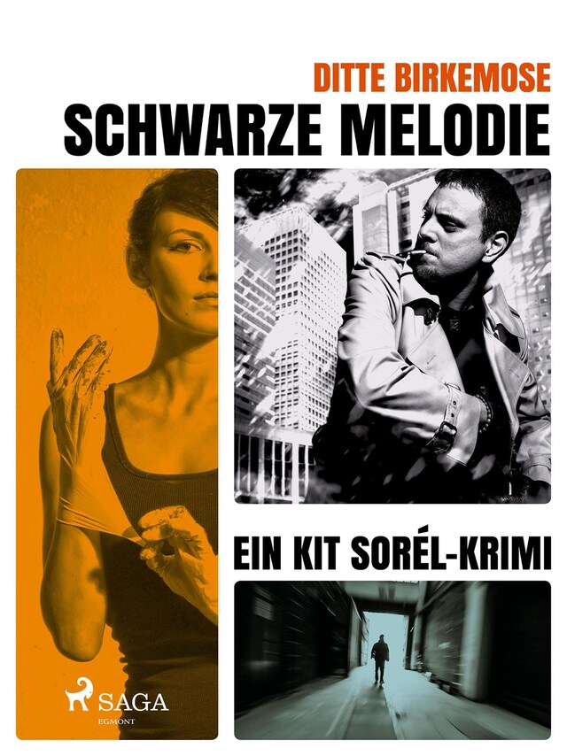 Book cover for Schwarze Melodie