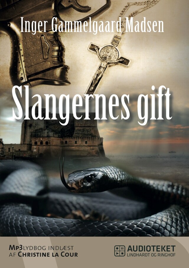 Book cover for Slangernes gift