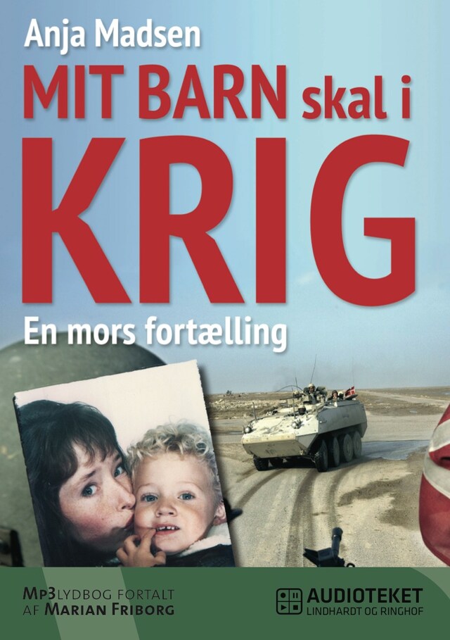 Buchcover für Mit barn skal i krig - en mors fortælling