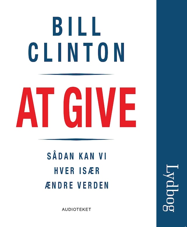 Book cover for At give - Sådan kan vi hver især ændre verden