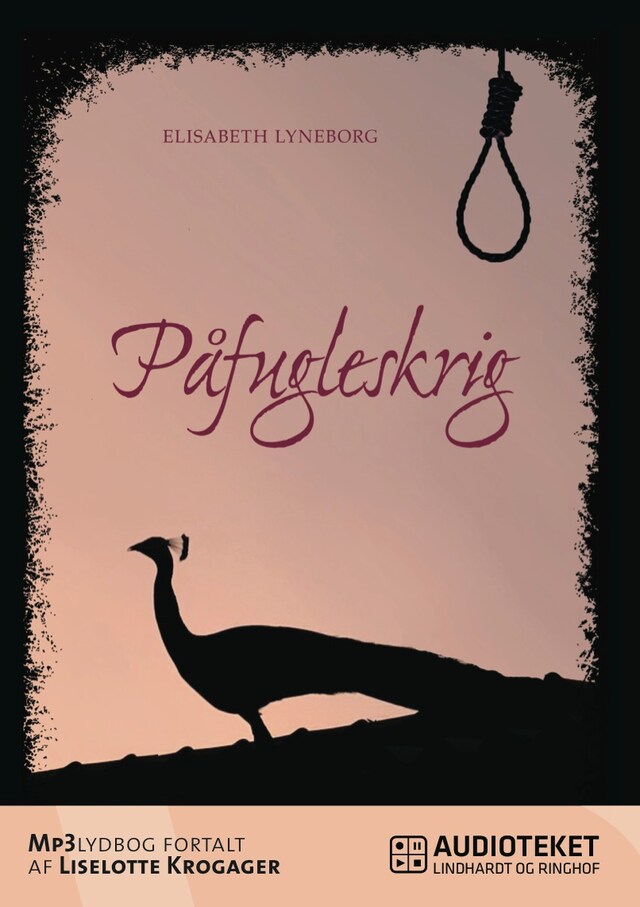 Book cover for Påfugleskrig