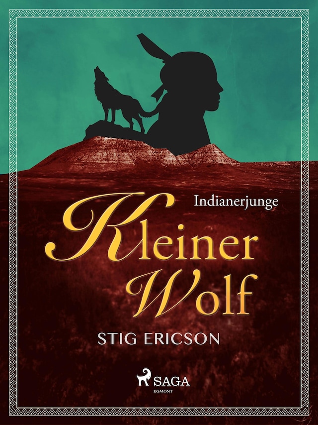 Kirjankansi teokselle Indianerjunge Kleiner Wolf