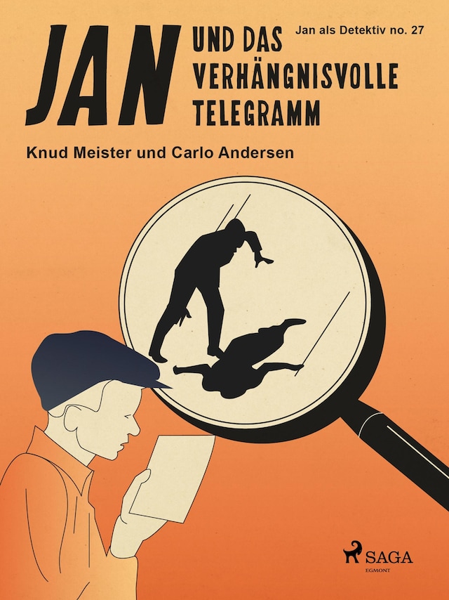 Book cover for Jan und das verhängnisvolle Telegramm