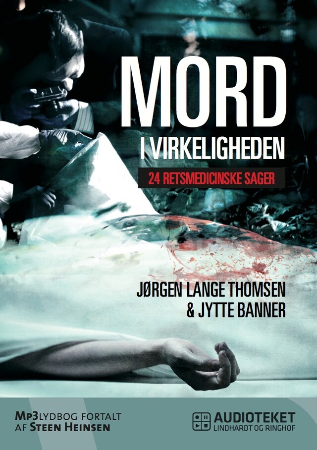 Book cover for Mord i virkeligheden - 24 retsmedicinske sager