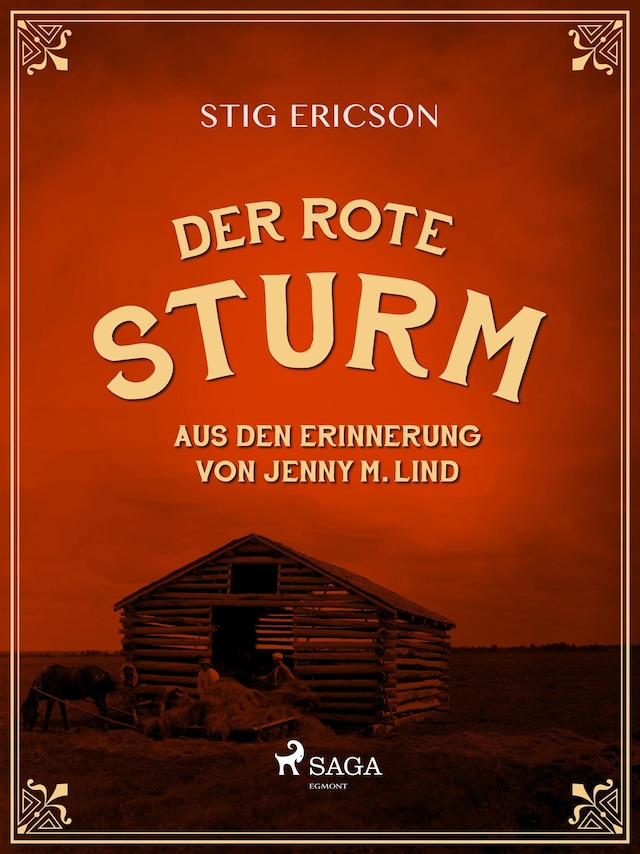 Buchcover für Der Rote Sturm: aus den Erinnerung von Jenny M. Lind