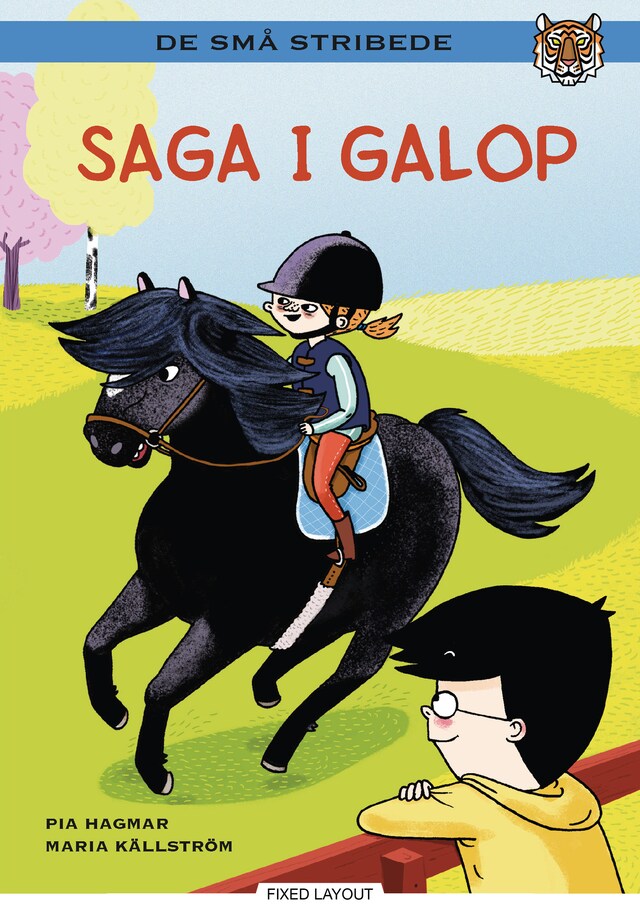 Bogomslag for Saga i galop