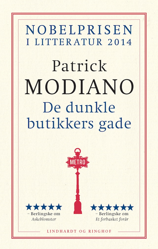 Book cover for De dunkle butikkers gade