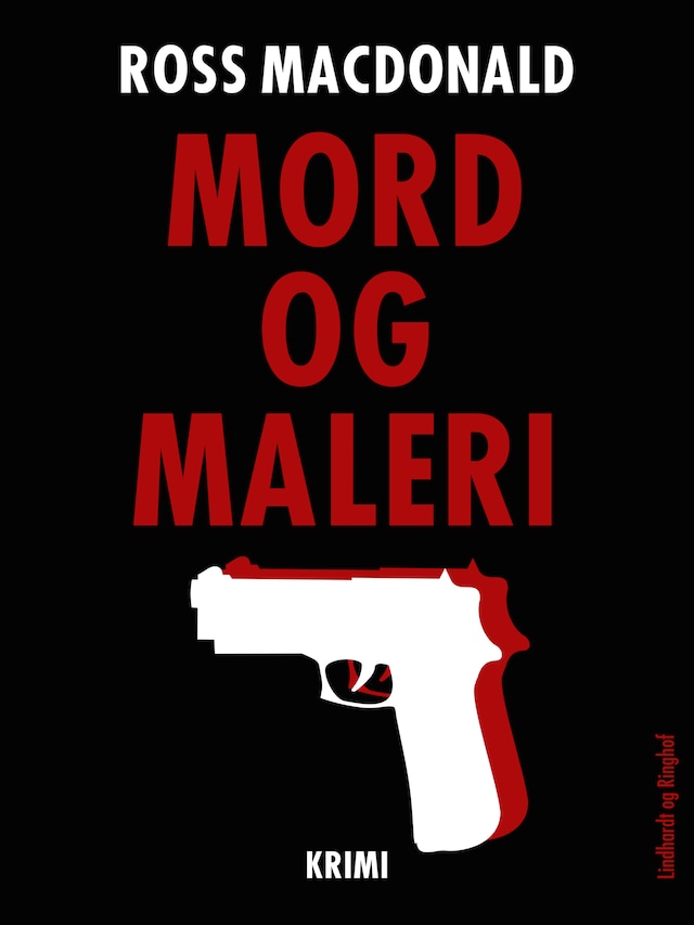 Book cover for Mord og maleri