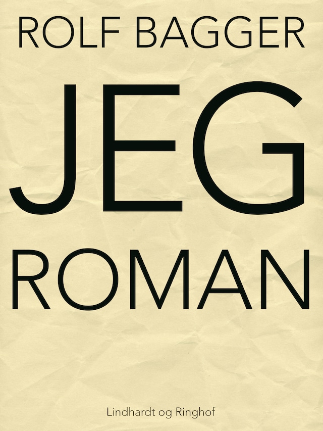 Bogomslag for JEG-roman