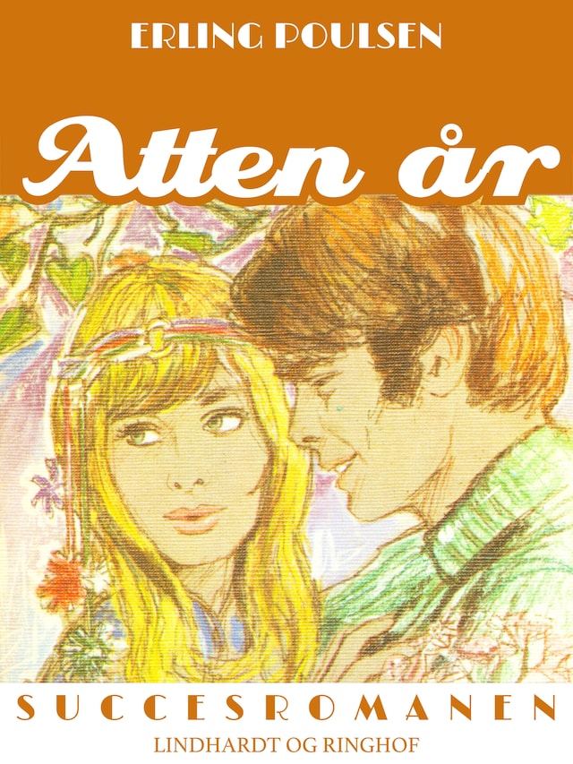 Book cover for Atten år
