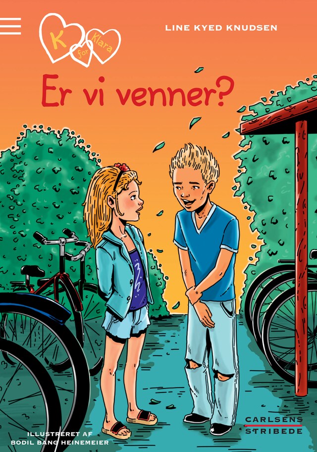 Bogomslag for K for Klara 11: Er vi venner?