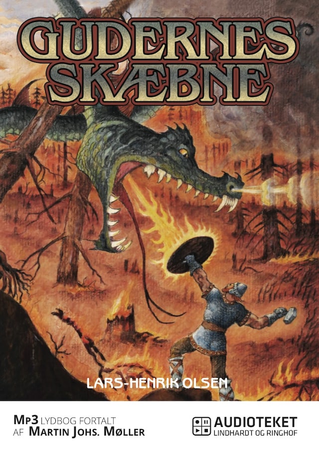 Book cover for Gudernes skæbne