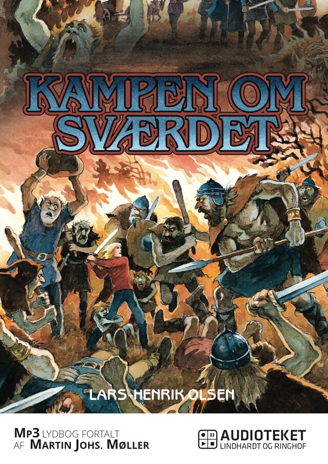 Portada de libro para Kampen om sværdet