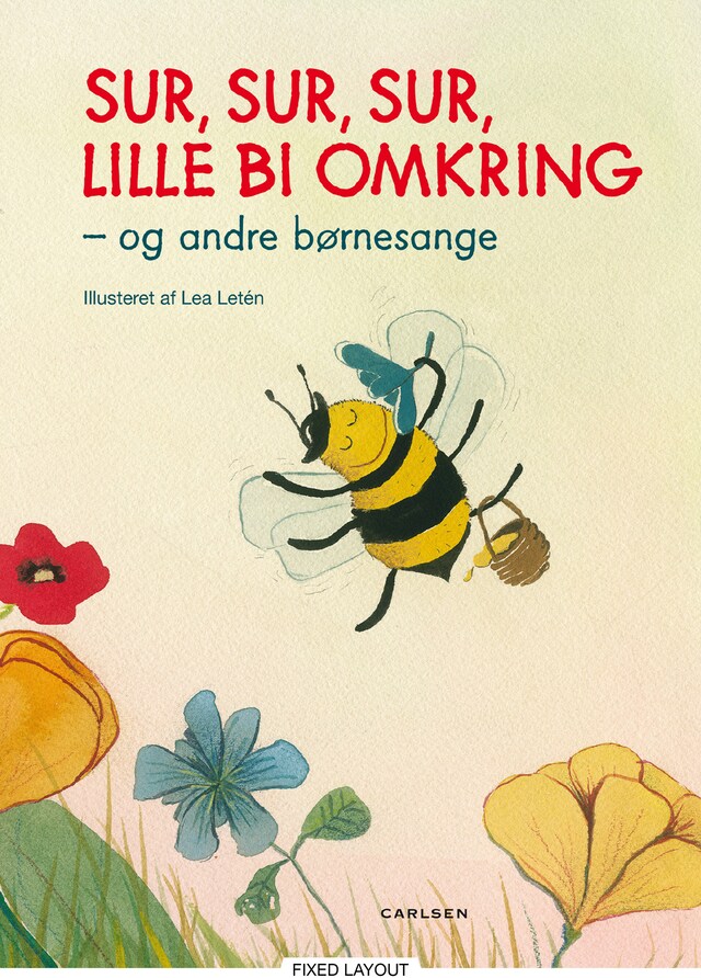 Bogomslag for Sur, sur, sur, lille bi omkring - og andre børnesange