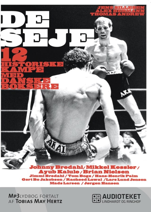Book cover for De seje – 12 historiske kampe med danske boksere
