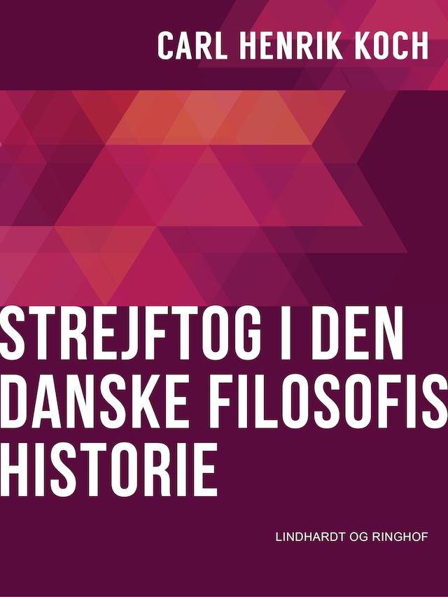 Book cover for Strejftog i den danske filosofis historie