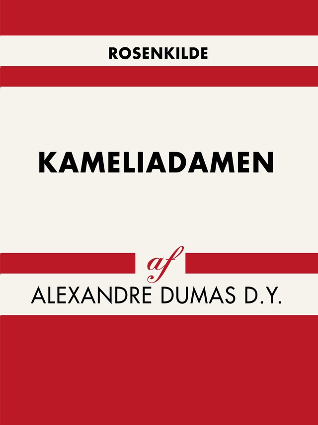Couverture de livre pour Kameliadamen