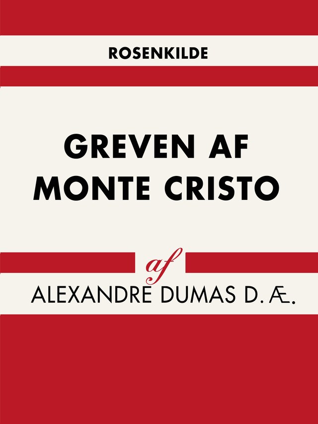 Bokomslag for Greven af Monte Cristo