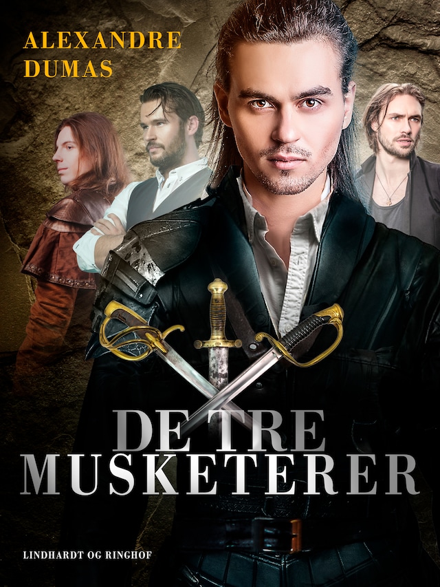 Okładka książki dla De tre musketerer