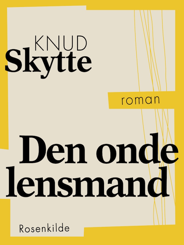 Book cover for Den onde lensmand