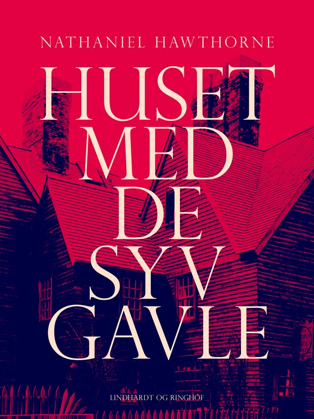Book cover for Huset med de syv gavle
