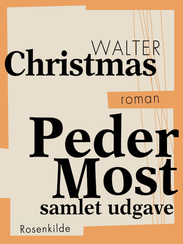 Book cover for Peder Most – samlet udgave