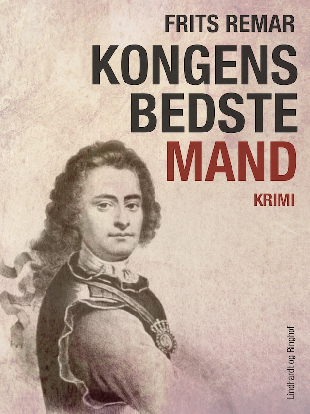 Boekomslag van Kongens bedste mand. Historisk krimi