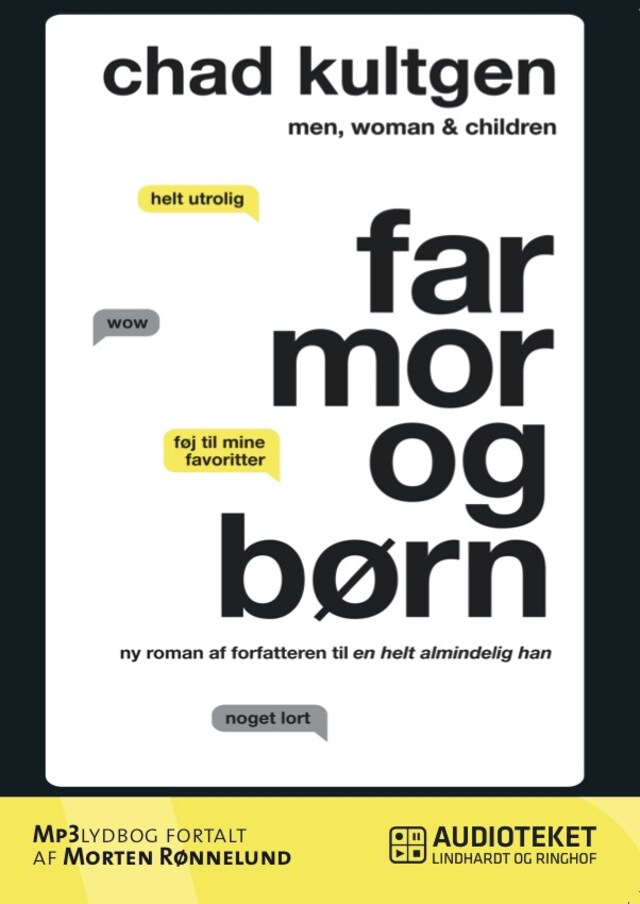 Book cover for Far, mor og børn