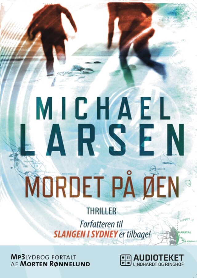 Book cover for Mordet på øen