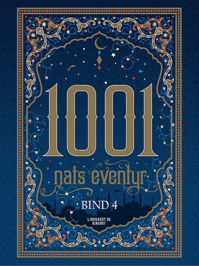 Okładka książki dla 1001 nats eventyr bind 4
