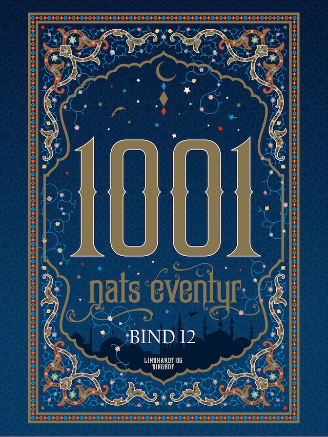 Bogomslag for 1001 nats eventyr bind 12