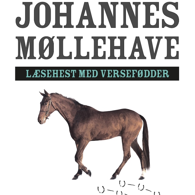 Book cover for Læsehest med versefødder