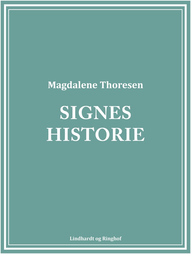 Boekomslag van Signes historie