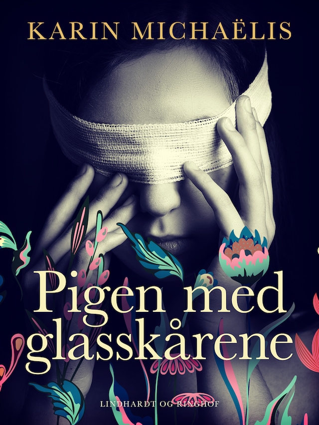 Book cover for Pigen med glasskårene