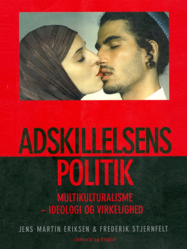 Buchcover für Adskillelsens politik