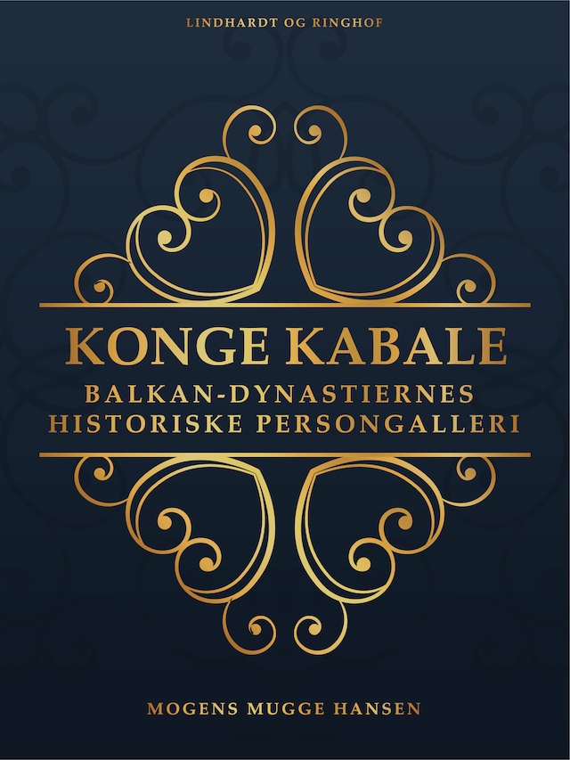 Okładka książki dla Konge kabale. Balkan-dynastiernes historiske persongalleri